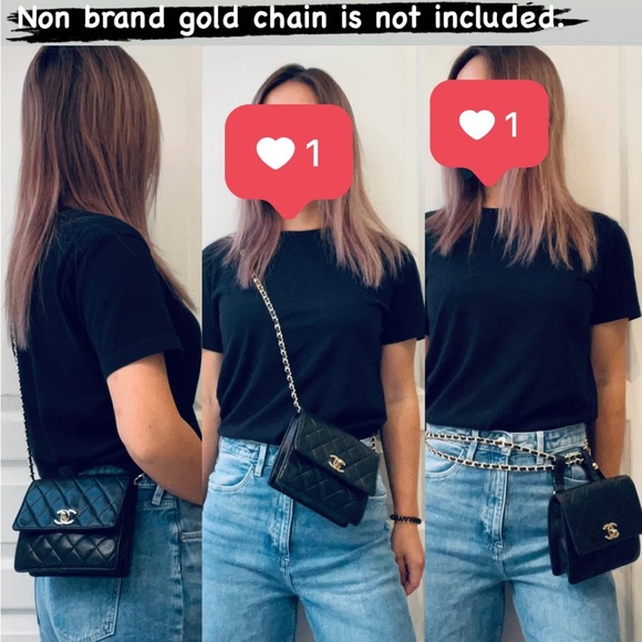 ❌SOLD❌Authentic Chanel vintage lambskin Belt bag - Picture 5 of 16